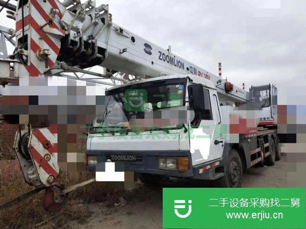 遼寧出售二手國二浦園25噸四節臂汽車吊
