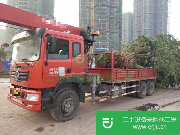 四川出售二手后八輪12噸隨車吊