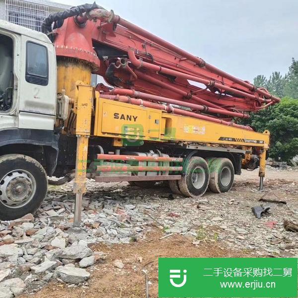 湖南出售二手三一五十鈴38米泵車