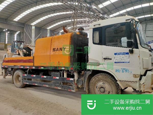 內蒙古出售二手三一車載泵9018