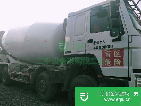 甘肅出售二手豪沃國五大20方攪拌車