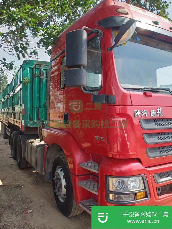 河北出售二手德龍375半掛車