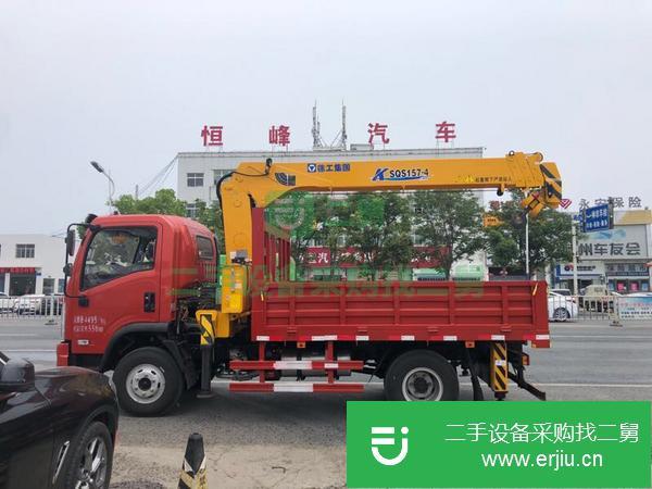 湖北出售二手大運6.3噸隨車吊