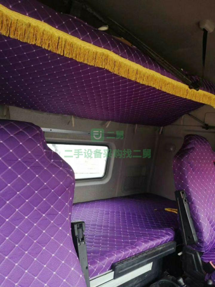 出售精品18年8月二手牽引車解放JH6濰柴500馬力帶液緩