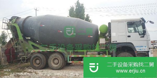 河北出售二手豪沃15方攪拌車