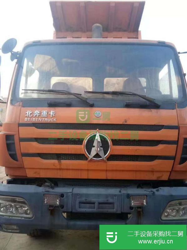 內蒙古出售二手北奔重卡后八輪雙橋自卸車