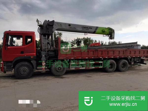 湖北出售二手中聯20噸隨車吊