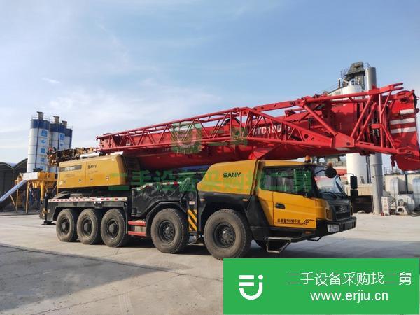 河南出售二手三一吊車100噸