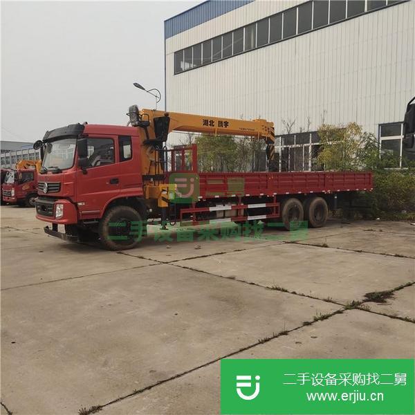 西藏出售二手徐工12噸隨車吊