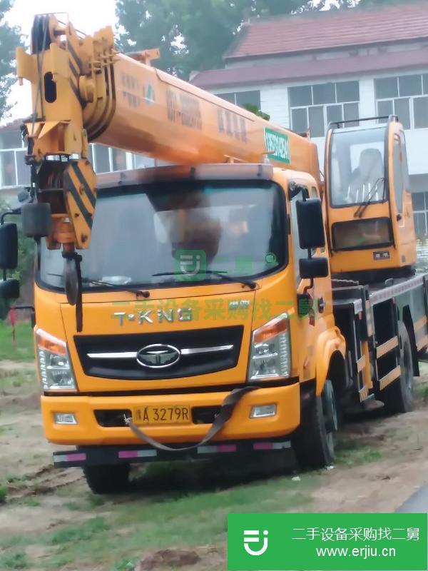 河南出售二手新源十六噸汽車吊