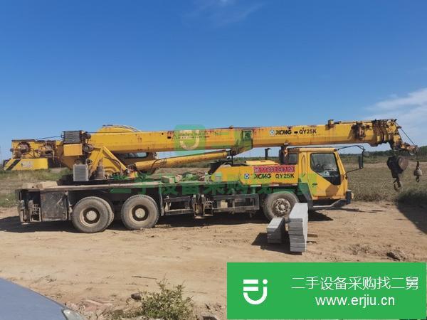 河北出售二手徐工25k汽車吊