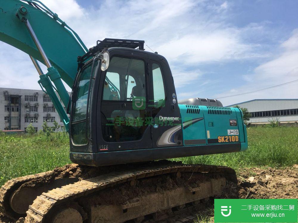 湖北出售二手神鋼SK210D挖掘機