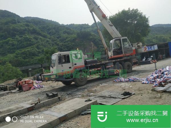 陜西出售二手中聯20汽車吊