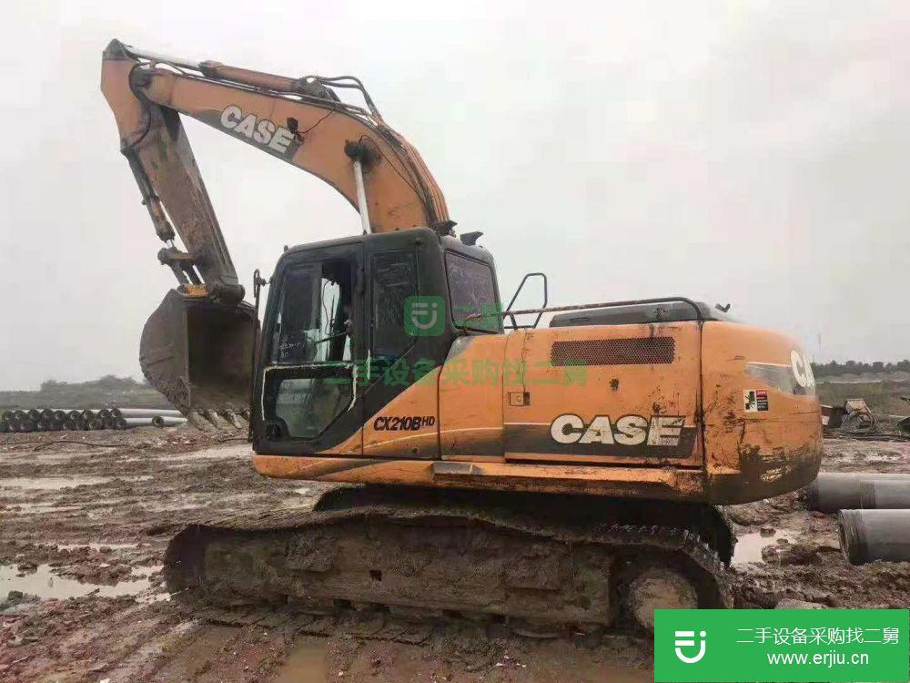 河北出售二手凱斯CX210B挖掘機(jī)