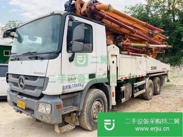 湖南出售二手中聯(lián)49米泵車