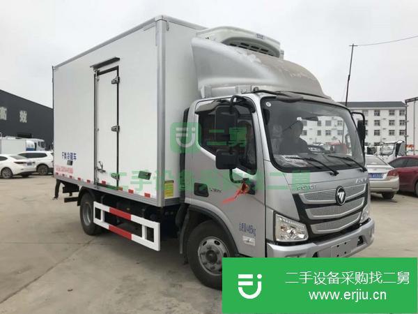 浙江出售二手福田奧鈴國五4.2米冷藏車