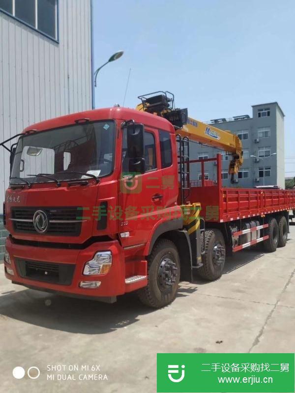 河北出售二手國五徐工后八輪12噸隨車吊