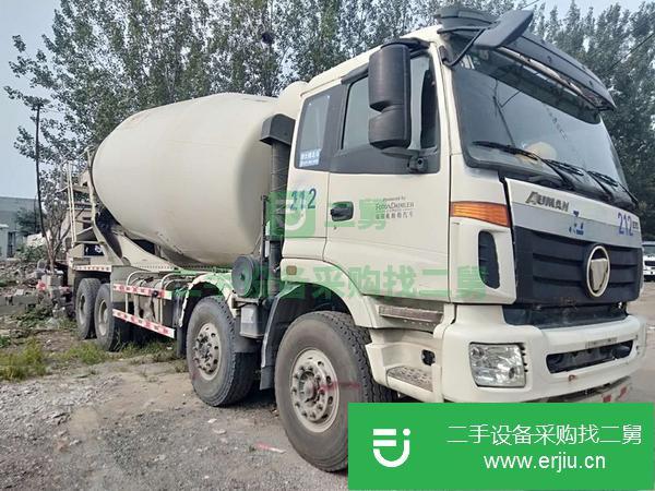北京出售二手德龍12方攪拌車