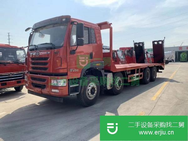 江西出售二手解放悍V前四后八平板運輸車