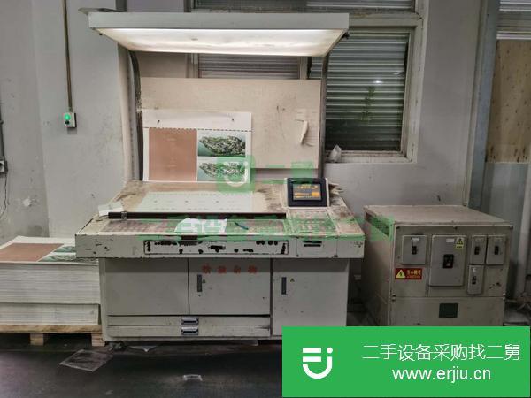 北京出售二手對開五色印刷機