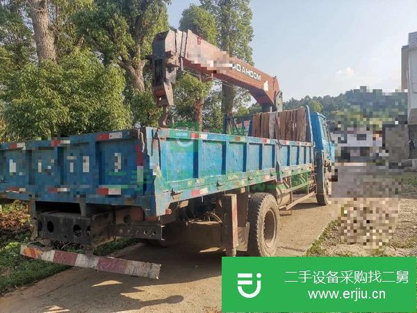 湖南出售二手東風10噸隨車吊