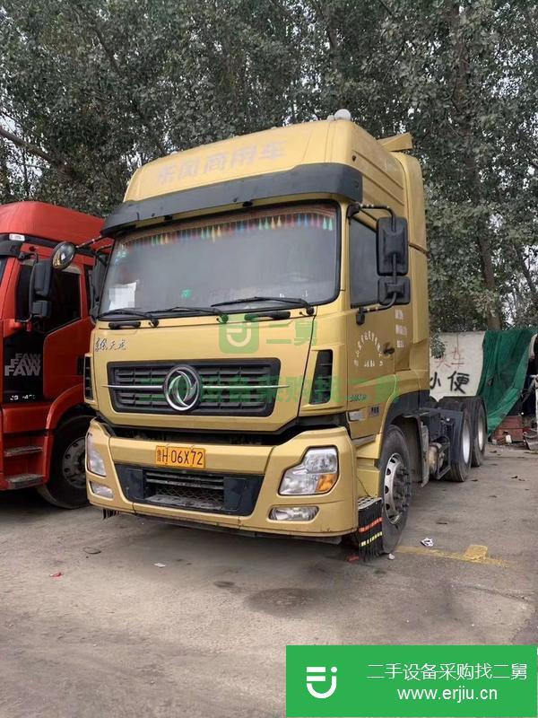 吉林出售二手東風天龍牽引車，啟航版480馬力