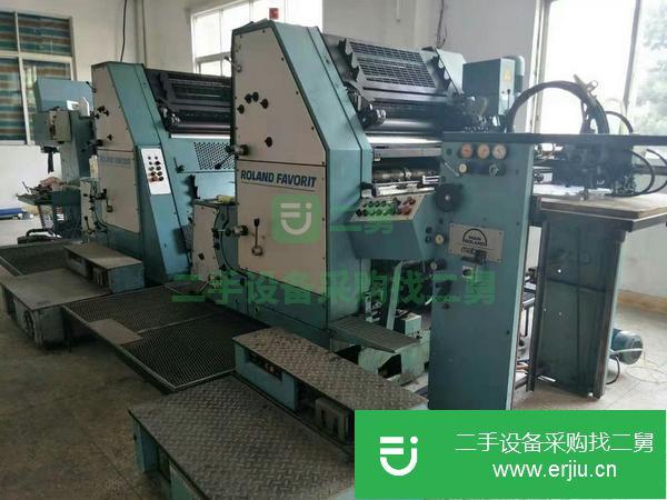 福建出售二手羅蘭4開4色膠印機