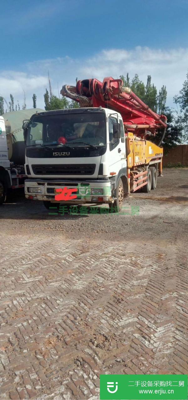 陜西出售二手三一46米泵車