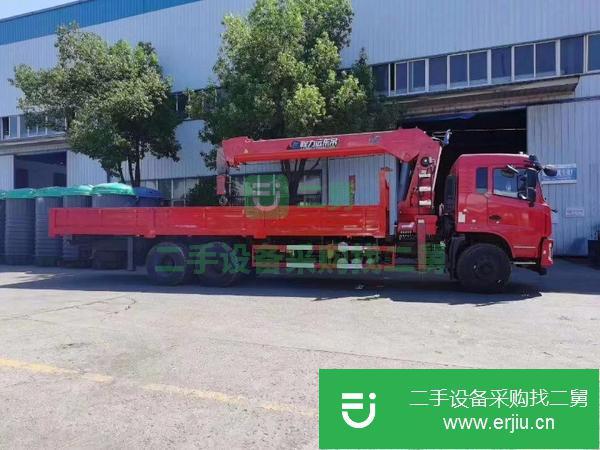 貴州出售二手東風6.3噸隨車吊