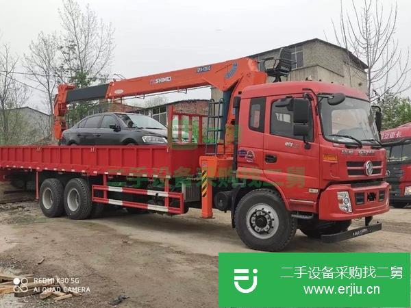 山西出售二手14噸隨車吊