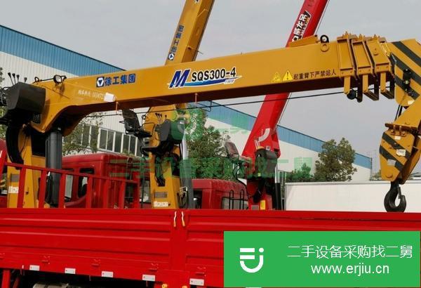 山東出售二手后八輪12噸隨車吊