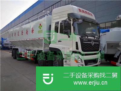 湖北出售二手東風散裝飼料運輸車