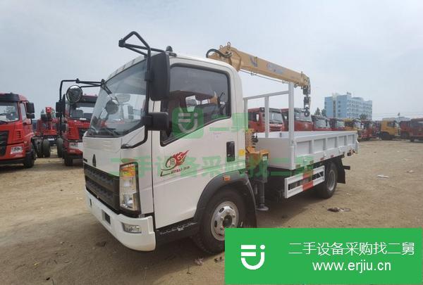 湖北出售二手徐工3.2噸隨車吊
