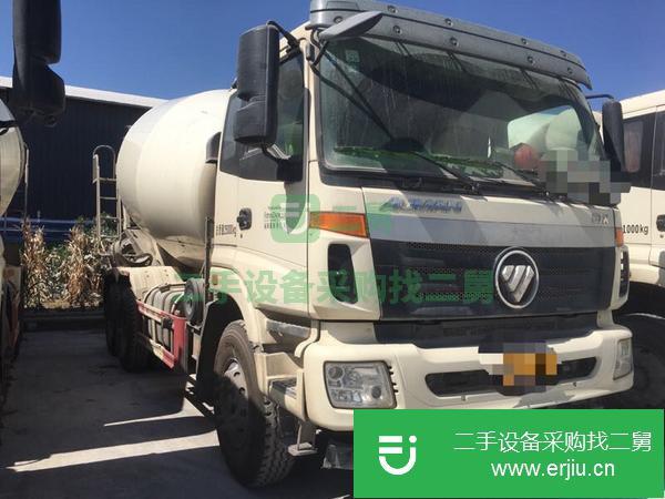 河北出售二手歐曼攪拌車，大14拉16