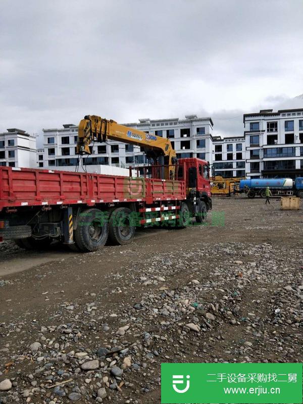 青海出售二手徐工14噸前四后八隨車吊