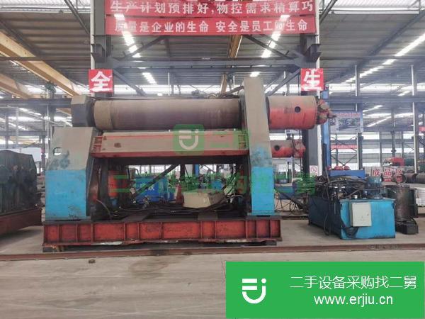 江蘇出售二手80x3100液壓四輥卷板機