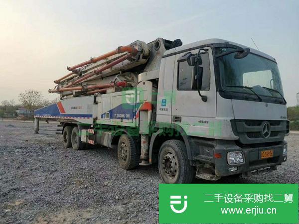 河北出售二手中聯52米泵車