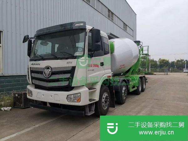 湖北出售二手福田歐曼12方攪拌車