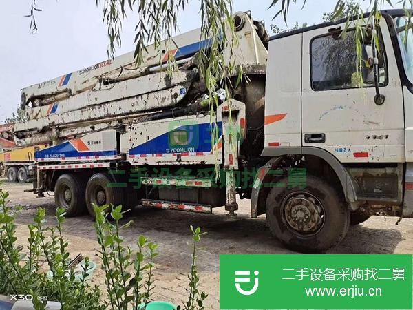 河北出售二手中聯37米泵車
