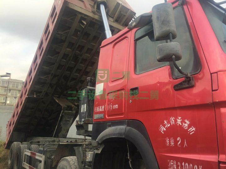 出售國四豪沃前四后八380馬力12速自卸車