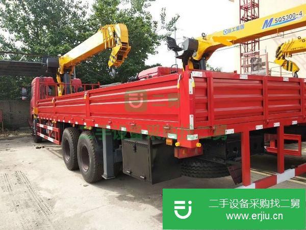 貴州出售東風暢行D3后八輪12噸雙聯泵隨車吊