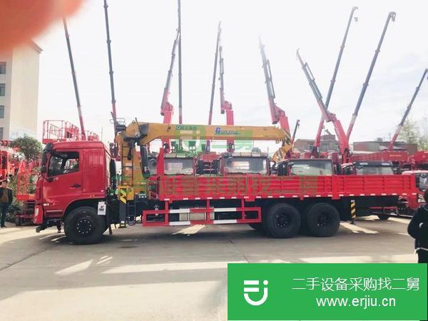 湖北出售二手14噸徐工隨車吊