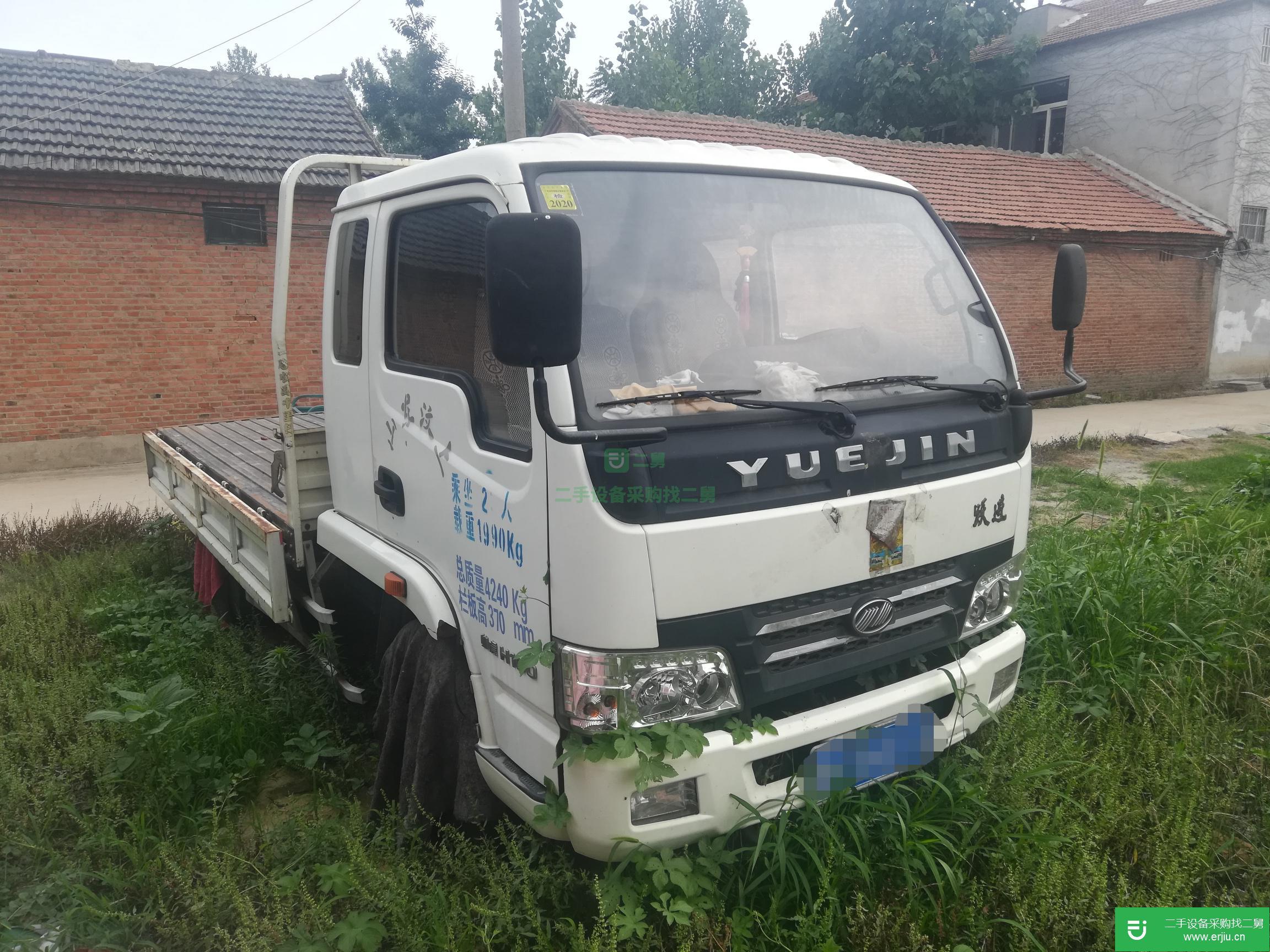 山東出售二手上汽躍進85馬力貨車