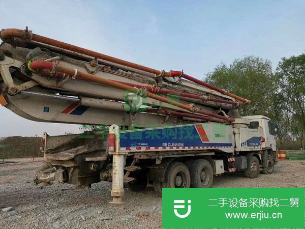 河北出售二手中聯52米泵車