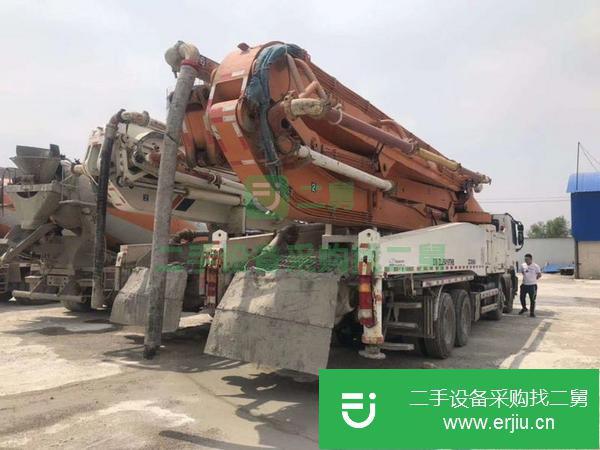 遼寧出售二手中聯52米泵車