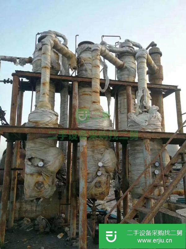 浙江出售二手三效濃縮蒸發器