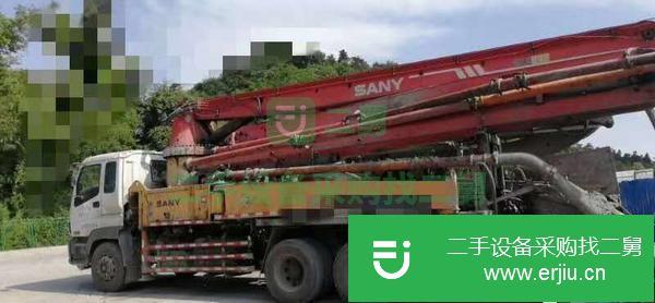 湖南出售二手三一37米泵車