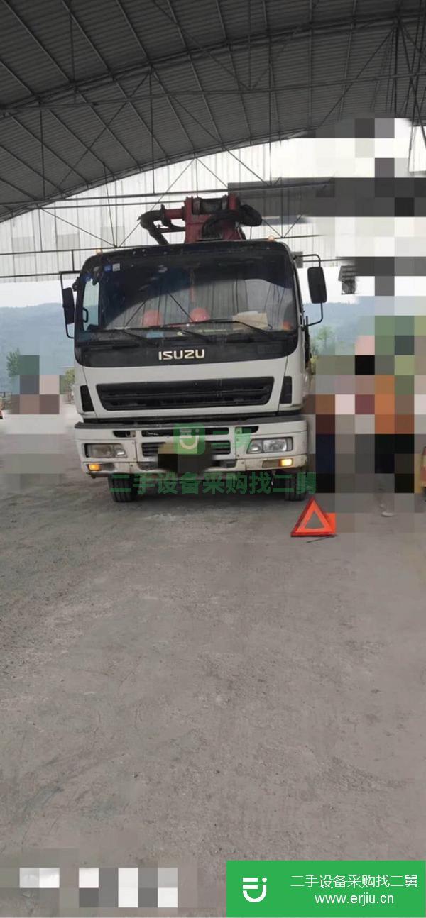 湖南出售二手三一37米泵車