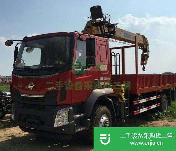 山西出售二手后八輪隨車吊