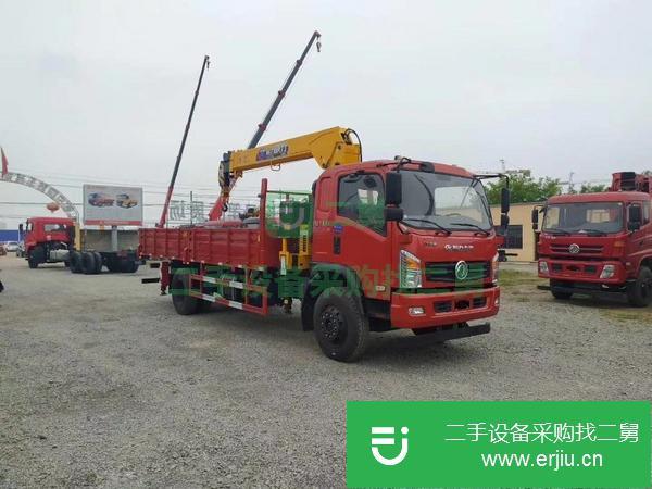 湖北出售二手東風(fēng)華神單橋隨車吊